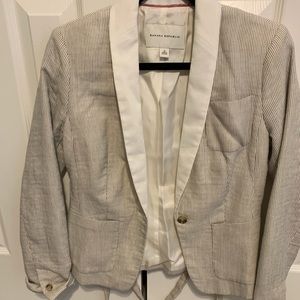 Banana Republic cotton blazer